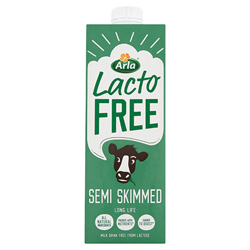 Arla Lactofree Milk Semi-Skimmed [UHT Long Life] - 1L carton