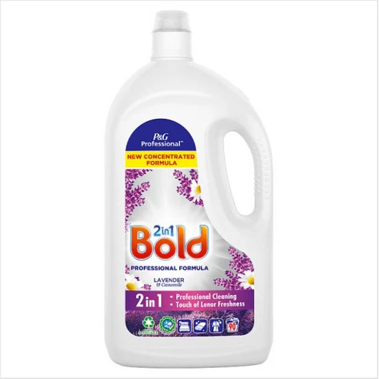 Bold PRO Laundry Liquid Lavender Camomile - 4.05L bottle