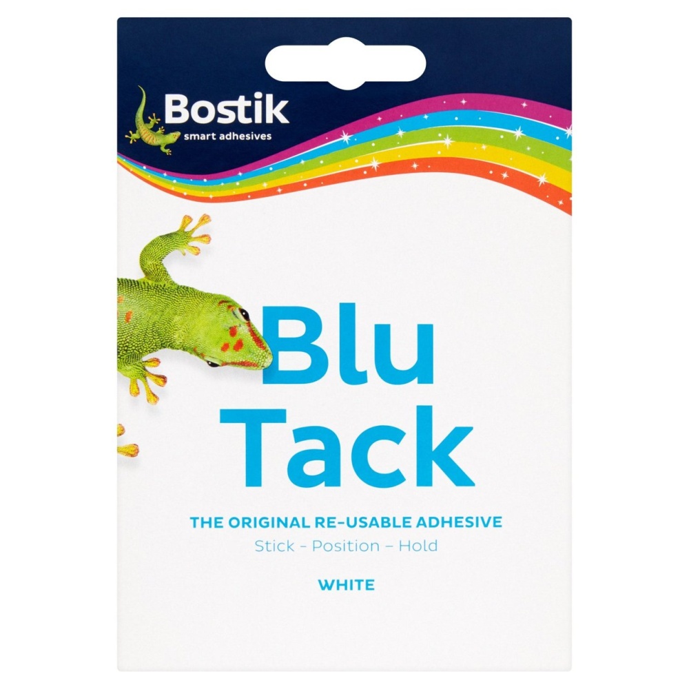 Bostik Blu Tac White - 60g packet **