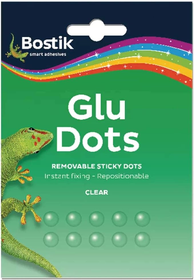 Bostik Glu Dots - 64 glue dots