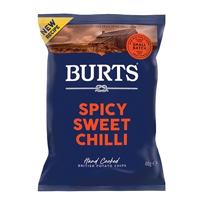 Burts Chips Spicy-Sweet-Chilli 20x40g packets