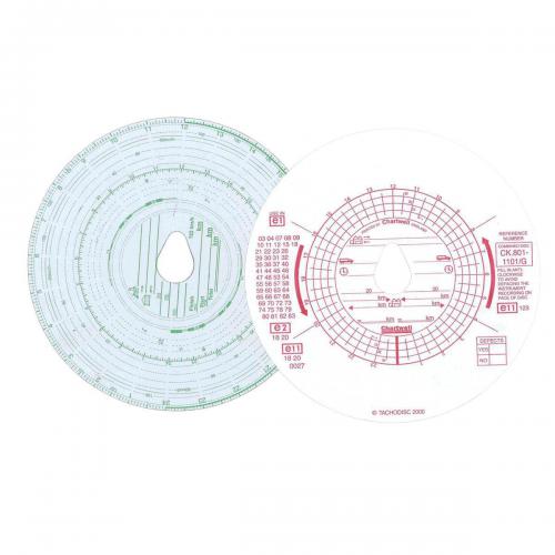 Chartwell Tachograph Charts - box 100 charts