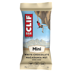 Clif Bar White Chocolate Macademia - 10x28g mini bars