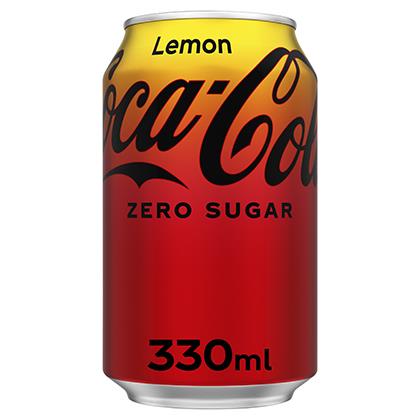 Coca Cola Zero Lemon - 12x330ml cans