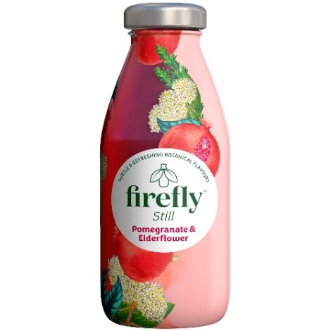 Firefly Pomegranate & Elderflower - 12x330ml glass bottles