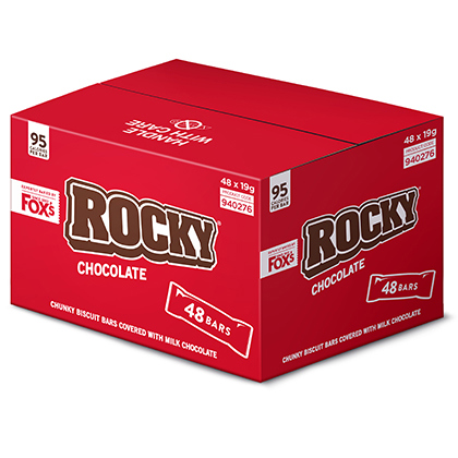 Fox's Rocky Biscuits - 48x19g biscuits