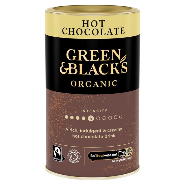 Green & Black's Hot Chocolate - 250g drum [FT & ORG]