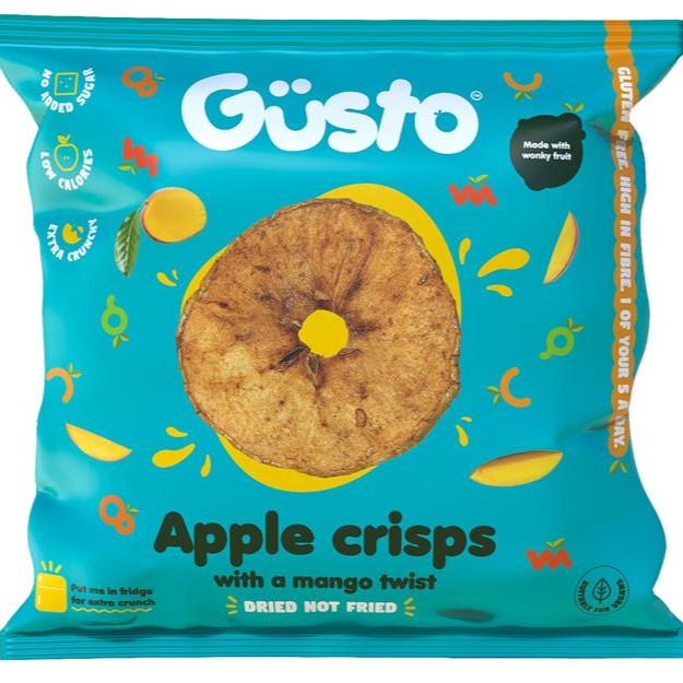 Gusto Crisps Apple & Mango Twist - 12x20g packets