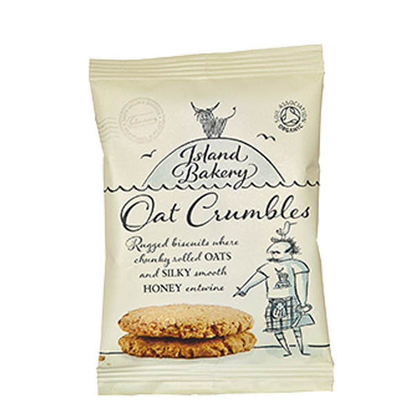 Island Bakery Oat Crumbles - 48x25g twinpacks [ORG]