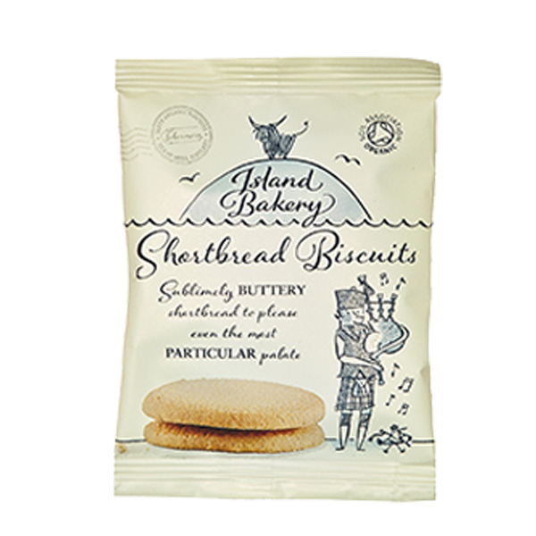 Island Bakery Shortbread Biscuits - 48x25g twinpacks [ORG]