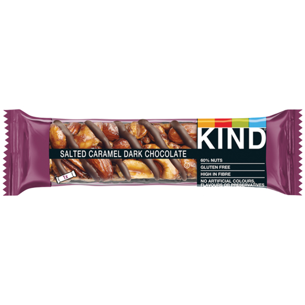 KIND Salted Caramel & Dark Chocolate - 12x40g bars