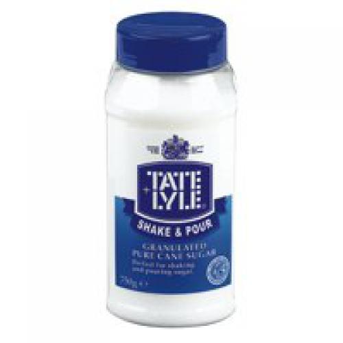 Tate & Lyle Granulated Sugar - 750g shaker dispenser