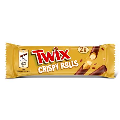 Mars Twix Crispy Rolls - 24x22.5g bars